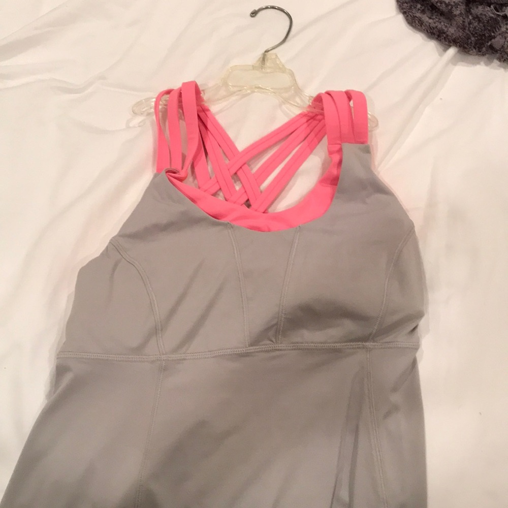 lulu lemon cross back tank